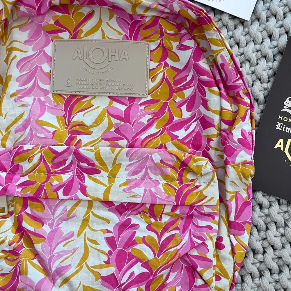 Aloha collection• SUPER SPECIAL LIMITED EDITION Lei Stand  Mini Backpack Taffy - Picture 2 of 8